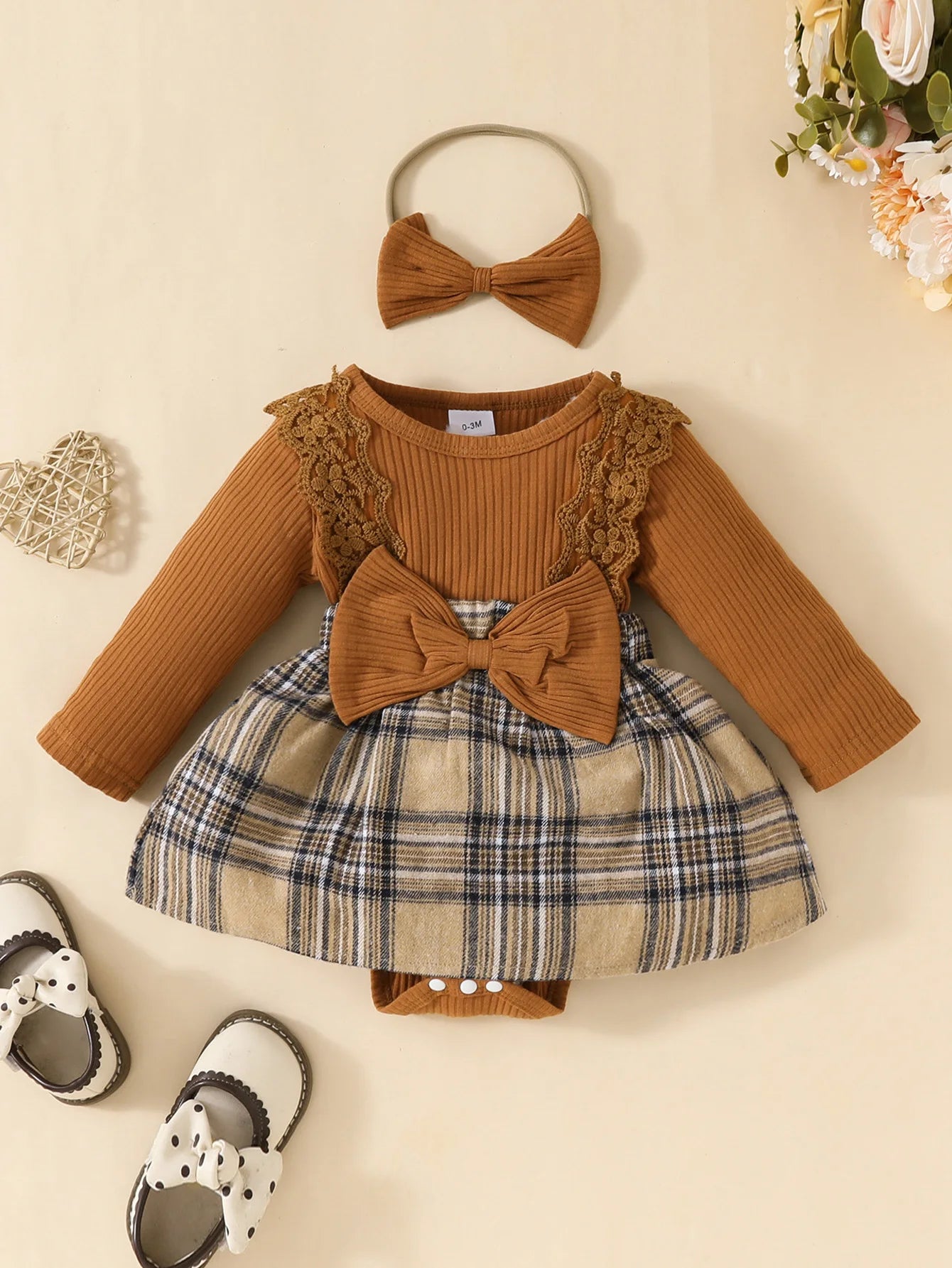 long sleeve baby outfit for autumn