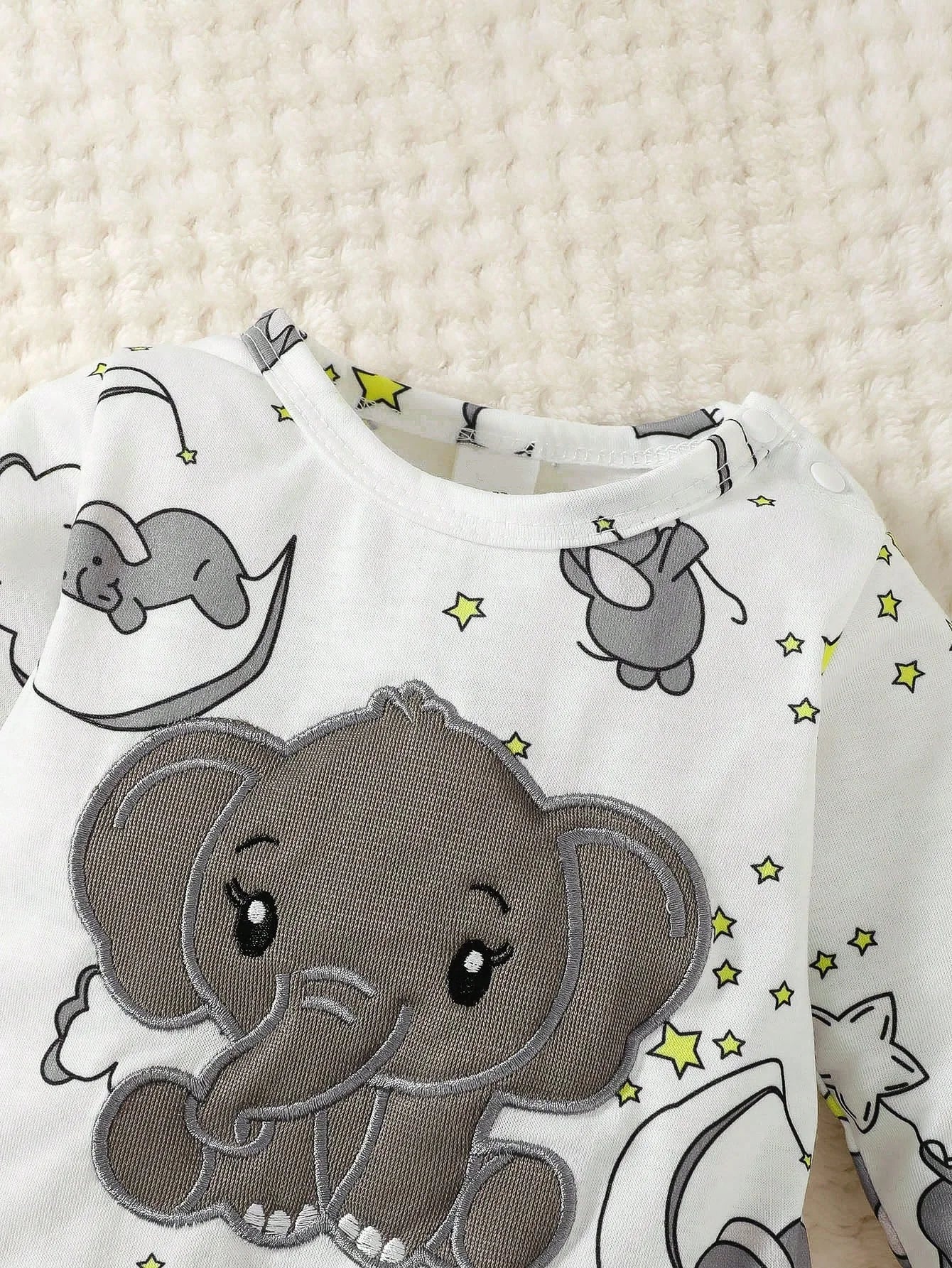 Willow Baby Romper with Hat – Soft Cotton One-Piece Outfit for Girls & Boys