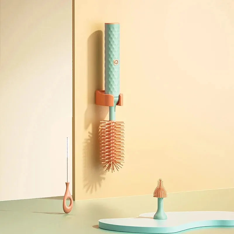 Electric Baby Bottle Brush Cleaner – Rechargeable, 360° Rotating for Bottles & Nipples