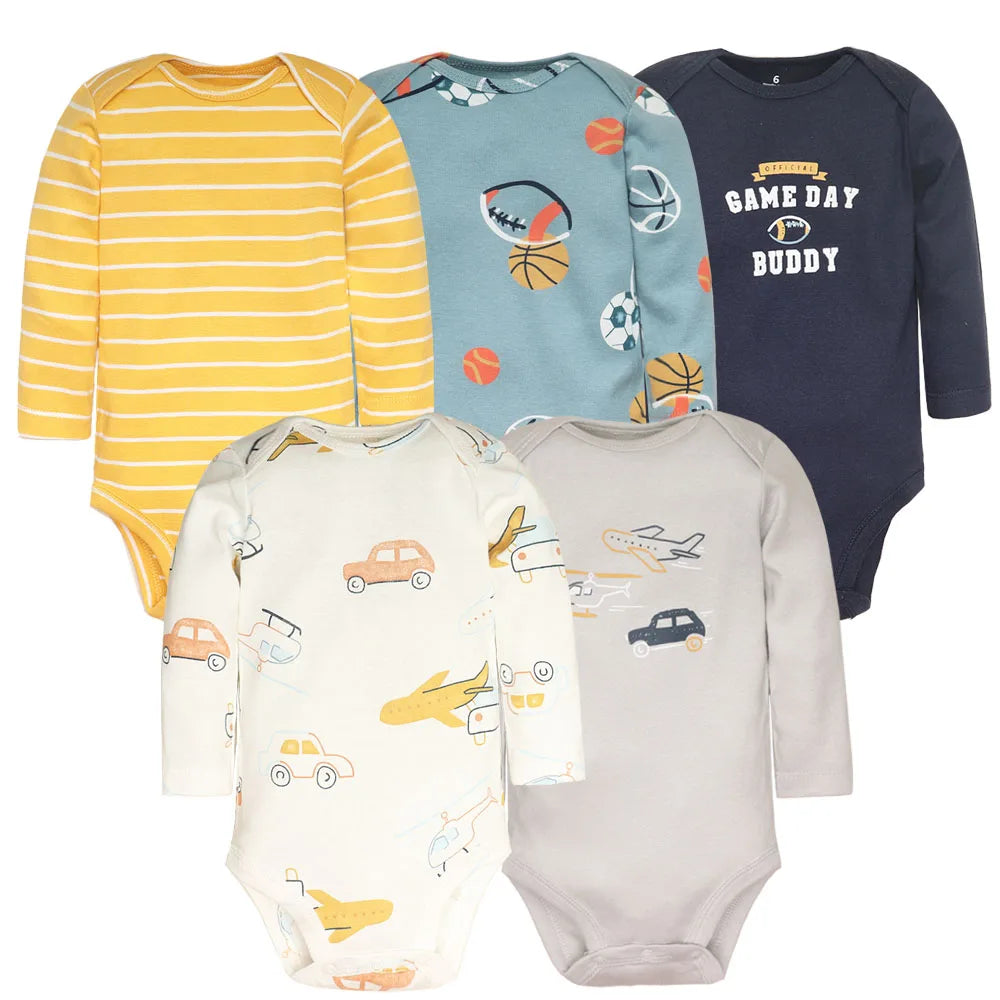 cotton baby bodysuit bundle for gift or registry